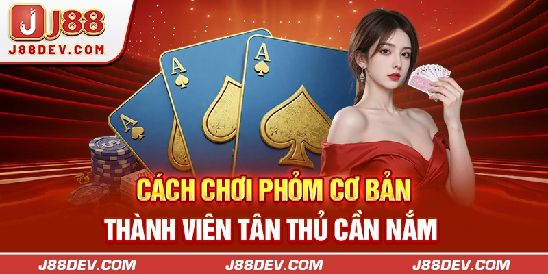 Cách Chơi Phỏm Cơ Bản Thành Viên Tân Thủ Cần Nắm